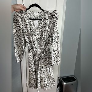 Jcrew cheetah print dress, size small, new with tags